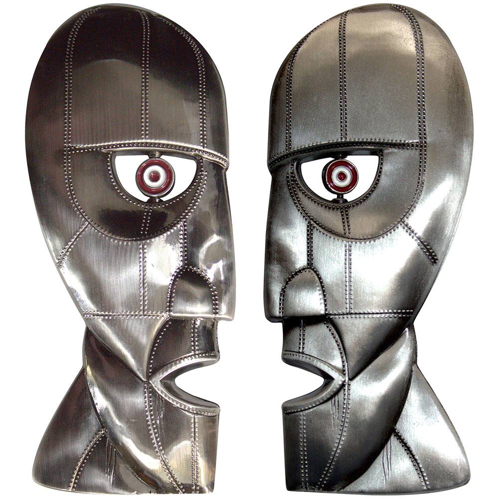 Pink Floyd - Metal Heads Aimant de rÃ©frigÃ©rateur - Couleur argent